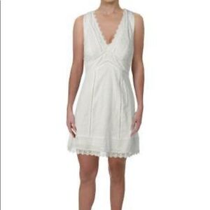 French Connection White Lace Dress
